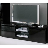 Fekete TV-szekrény – LM Roma Cromo Day