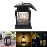 Felakasztható hangulatos napelemes LED-es lámpa