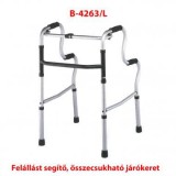 Felállást segítő összecsukható járókeret