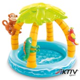 Felfújható gyerekmedence Intex Tropical Island