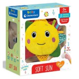 Felhúzható zenélő pihe-puha plüss napocska - Clementoni baby