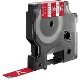Feliratozó szalag DYMO IND RHINO 1805416 Vinyl Szalagszín: Piros Szövegszín:Fehér 12 mm 5.5 m (1805416)
