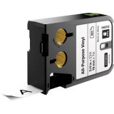 Feliratozó szalag többcélú vinil DYMO XTL Labels Szalagszín: Fehér Szövegszín:Fekete 19 mm (1868752)