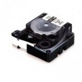 Feliratozógép szalag, flexibilis, 12 mm x 3,5 m, DYMO "Rhino", sárga-fekete