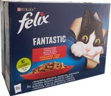 Félix Felix Fantastic alutasakos macskaeledel – Házias válogatás aszpikban – Multipack (1 karton | 12 alutasak | 12 x 85 g) 1.02kg