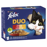 Félix Felix Fantastic Dou Házias Válogatás csirkével, marhával, pulykával, báránnyal 12 x 85 g