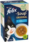 Félix Felix Soup halas válogatás leveses szószban macskáknak (150 x 48 g) 7.2kg