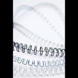 Fellowes 12mm fém spirál 81-100 laphoz - Fekete (100 db) (53273)