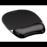 Fellowes Crystal Gel egéralátét csuklótámasszal fekete (9112101) (9112101)