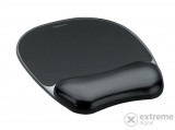 Fellowes "Crystal SoftGel" egéralátét géltöltésű csuklótámasszal, fekete