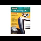 Fellowes kezdőcsomag műanyag spirálozáshoz, prémium, 20 dokumentum bekötéséhez (5371801) (fell5371801)