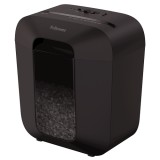Fellowes Powershred LX25, Konfettivágás, 22cm, 4x37mm, 6 Lap, Fekete iratmegsemmisítő