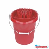 Felmosó vödör 13 literes ovális csavaró kosárral MOP