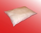 Félpárna szilikonos poliészter golyó töltettel és polipropilén borítóval