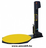 Felújított SIAT OneWrap félautomata raklapfóliázó gép, előnyújtásos fóliakocsival