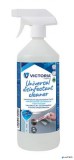 Felületfertőtlenítő folyadék, szórófejes, alkoholos, 1 l, VICTORIA HYGIENE
