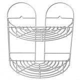 Fém félkör alakú polc 2 részes