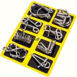 Fém puzzle játék készlet