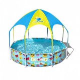 Fémvázas medence, BESTWAY 56432 Splash-In-Shade 244x51 cm
