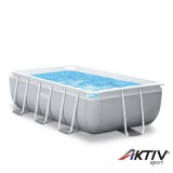 Fémvázas medence szett Intex Prism 300x175x80 cm