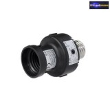 Fényérzékelős, időzíthető izzófoglalat E27 100W