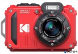 Fényképezőgép, digitális, KODAK &#039;Pixpro WPZ2&#039;, piros