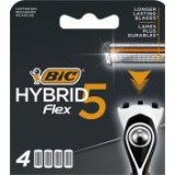 Férfi borotvabetét BIC "HYBRID 5" [4 db]
