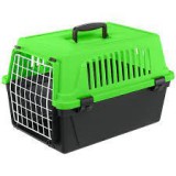 Ferplast Atlas 10 EL Fluo Green Professional Szállító Box Fém Ajtóval ZÖLD (73007199Io)