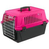 Ferplast Atlas 10 EL Queen Fluo Pink Professional szállító box fém ajtóval RÓZSASZÍN (73007199IO)