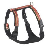 FERPLAST Hám kutyáknak Ergocomfort - piros csíkos, M