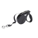 FERPLAST Póráz Amigo Mini 12kg-ig - 3m szalag, fekete