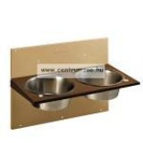 Ferplast Ricka wall felszerelhető etető tálak small 2x2,6l (959709)