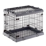 Ferplast Superior 60 - erősített összecsukható fém szállító box 2 ajtóval 62x47x50cm (73186101)