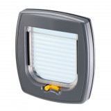 Ferplast Swing 1 kistestű kutya, cica ajtó 2 funkciós (72101021) szürke