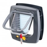 Ferplast Swing 5 huzatmentes 4 funkciós kutya, cica ajtó (72103021) szürke