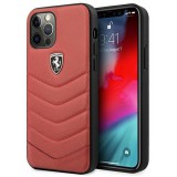 Ferrari FEHQUHCP12MRE iPhone 12/12 Pro red/red hardcase Off Track Quilted