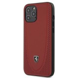 Ferrari FEOGOHCP12LRE iPhone 12 Pro Max 6.7" red/red hardcase Off Track Perforated