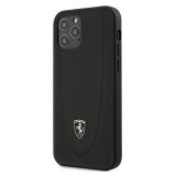 Ferrari FEOGOHCP12MBK iPhone 12/12 Pro 6.1" black/black hardcase Off Track Perforated