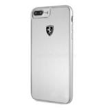 Ferrari Heritage iPhone 7 Plus aluminium kemény ezüst tok (FEHALHCP7LSI)