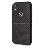 Ferrari Heritage Iphone XR valódi karbon kemény fekete tok (FEHCAHCI61BK)