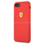 Ferrari iPhone 8 SF szilikon piros tok (FESSIHCI8RE)