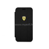 Ferrari iPhone X SF kihajtható racing tyres daphne fekete tok (FESCODFLBKPXBI)
