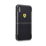 Ferrari iPhone XS MAX SF racing fekete tok (FESPCHCI65CBBK)