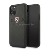 Ferrari Off Track iPhone 11 Pro fekete szemcsés bőrtok (FEOBAHCN58BK)
