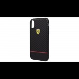 Ferrari On-Track Racing iPhone X/XS tok fekete  (FESBOHCPXBK) (FESBOHCPXBK) - Telefontok