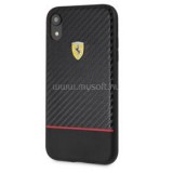 Ferrari On Track Racing Shield iPhone XR puha gumi tok (FESBOHCI61BK)
