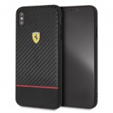 Ferrari On-Track Racing Shield iPhone XR tok fekete (FESBOHCI61BK) (FESBOHCI61BK) - Telefontok