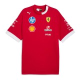 Ferrari póló - Driver Oversized piros