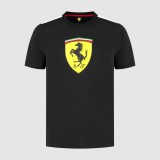 Ferrari póló - Large Scudetto Duocolor fekete