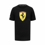 Ferrari póló - Large Scudetto fekete